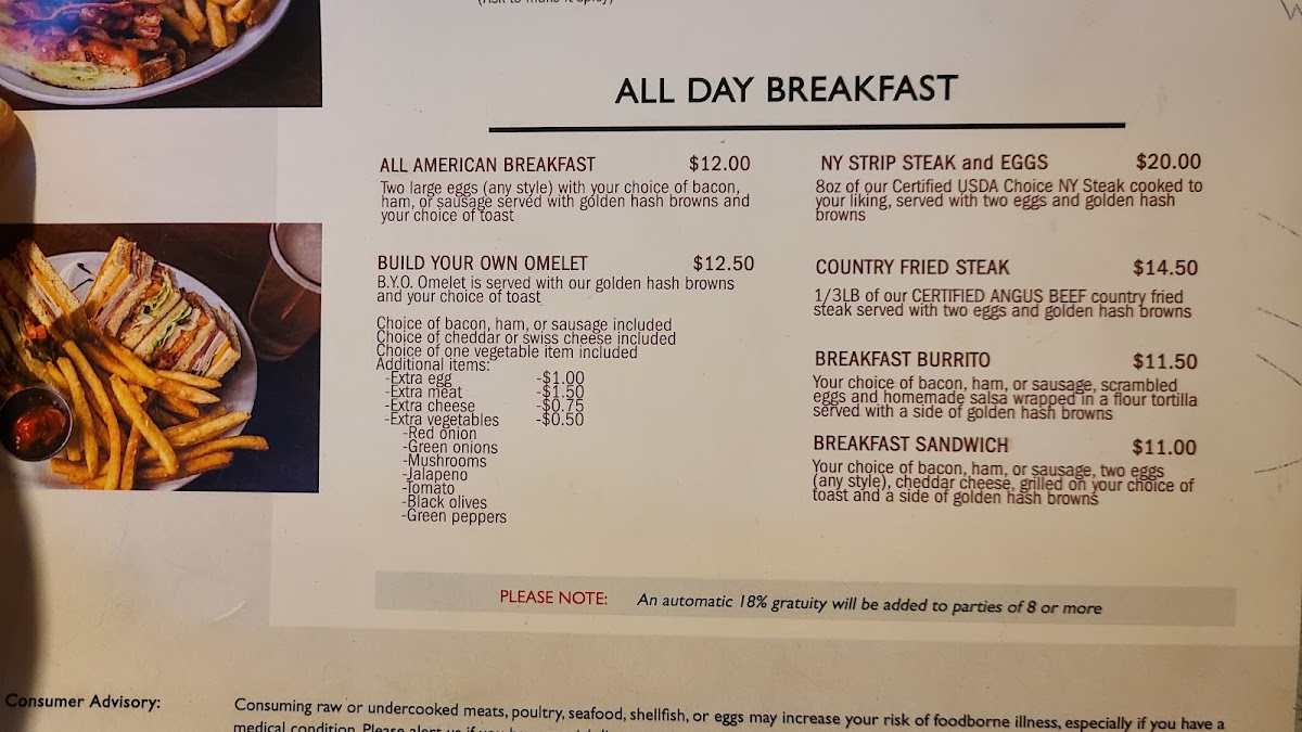 Meeker Street Bar & Grill Menu - Image 6